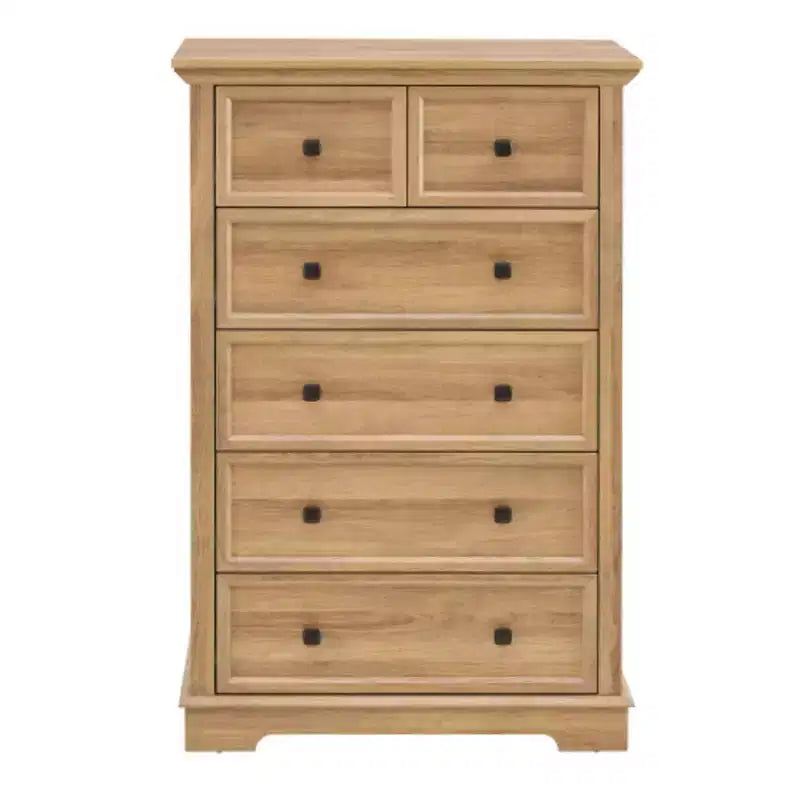 Commode à 6 tiroirs, Armoire de rangement à 6 tiroirs, Chiffonnier haut
