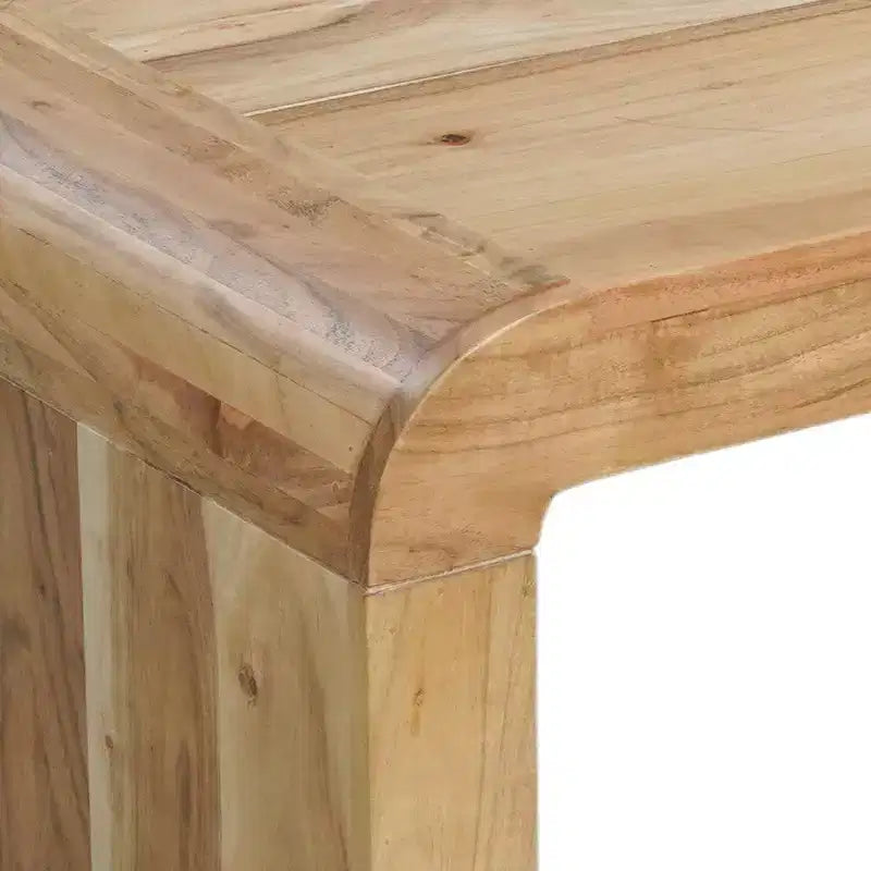 Table basse artisanale naturelle