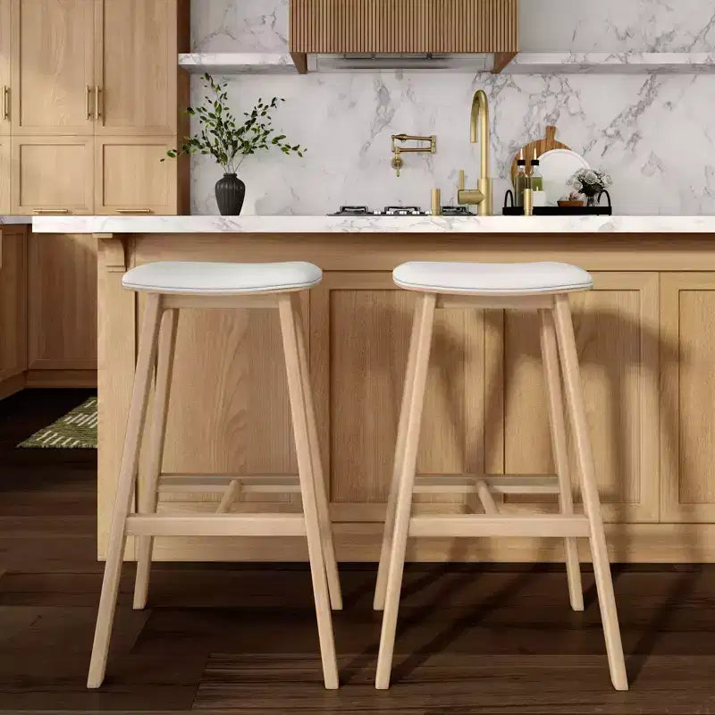 Tabouret de bar rembourré (76 cm)