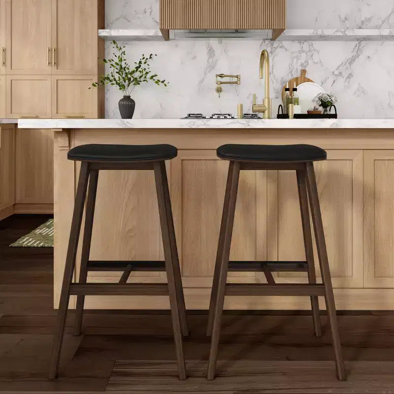 Tabouret de bar rembourré (76 cm)