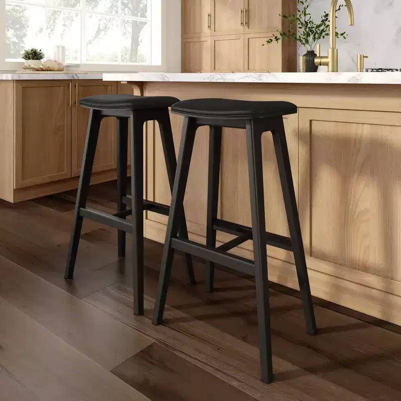 Tabouret de bar rembourré (76 cm)