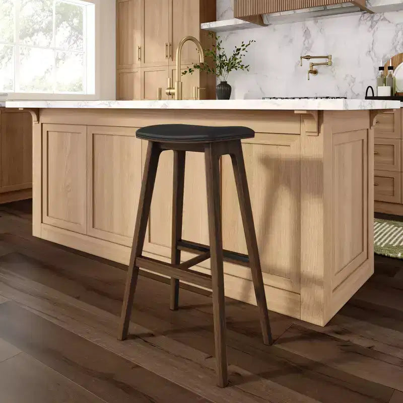 Tabouret de bar rembourré (76 cm)