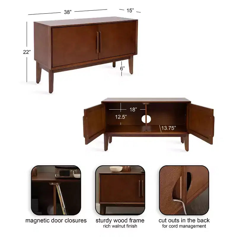Meuble TV en bois