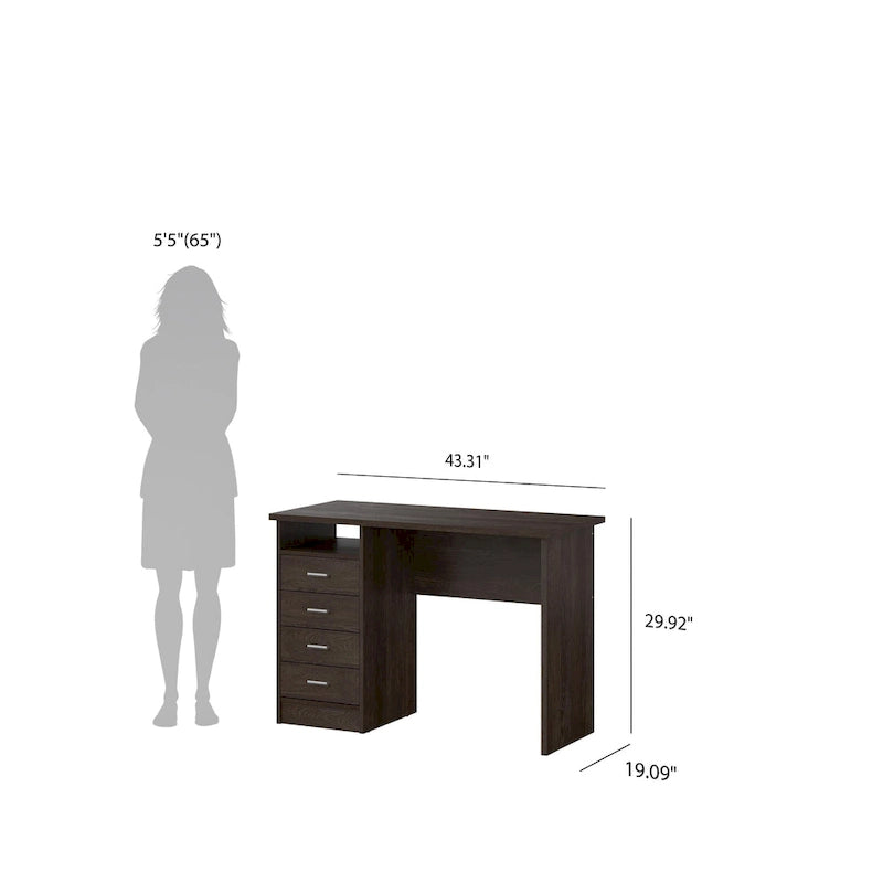 Bureau 4 tiroirs