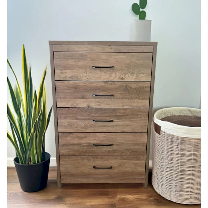 Commode verticale à 5 tiroirs