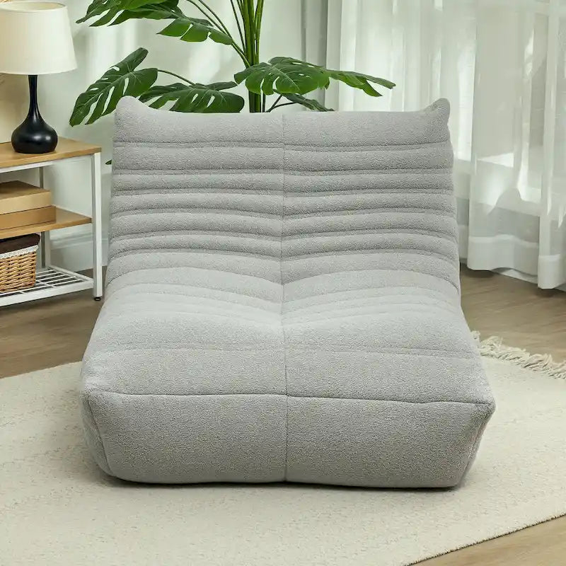 Pouf poire géant pour adultes, Canapé paresseux Fireside