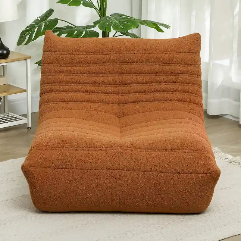 Pouf poire géant pour adultes, Canapé paresseux Fireside