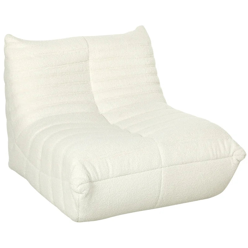 Pouf poire géant pour adultes, Canapé paresseux Fireside