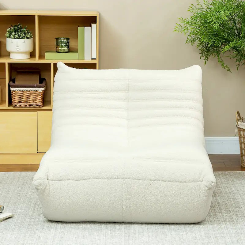 Pouf poire géant pour adultes, Canapé paresseux Fireside