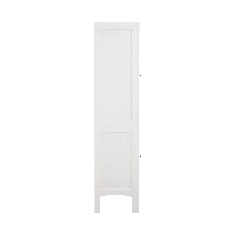 Meuble de salle de bain étroit sur pied à 5 niveaux
