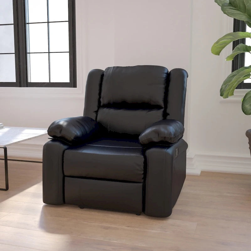 Fauteuil inclinable dossier microfibre