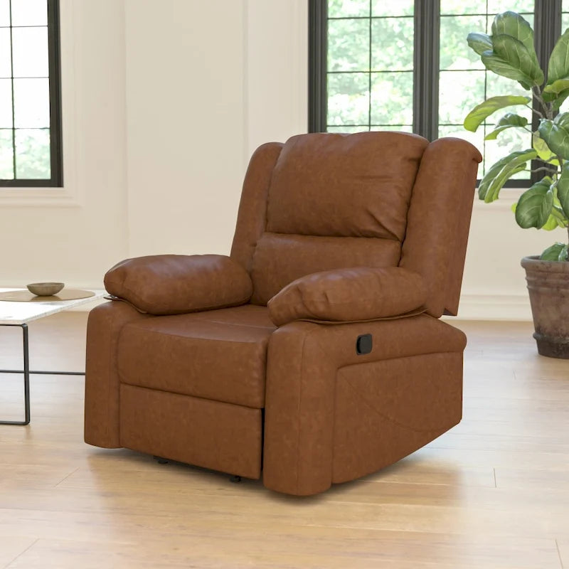 Fauteuil inclinable dossier microfibre