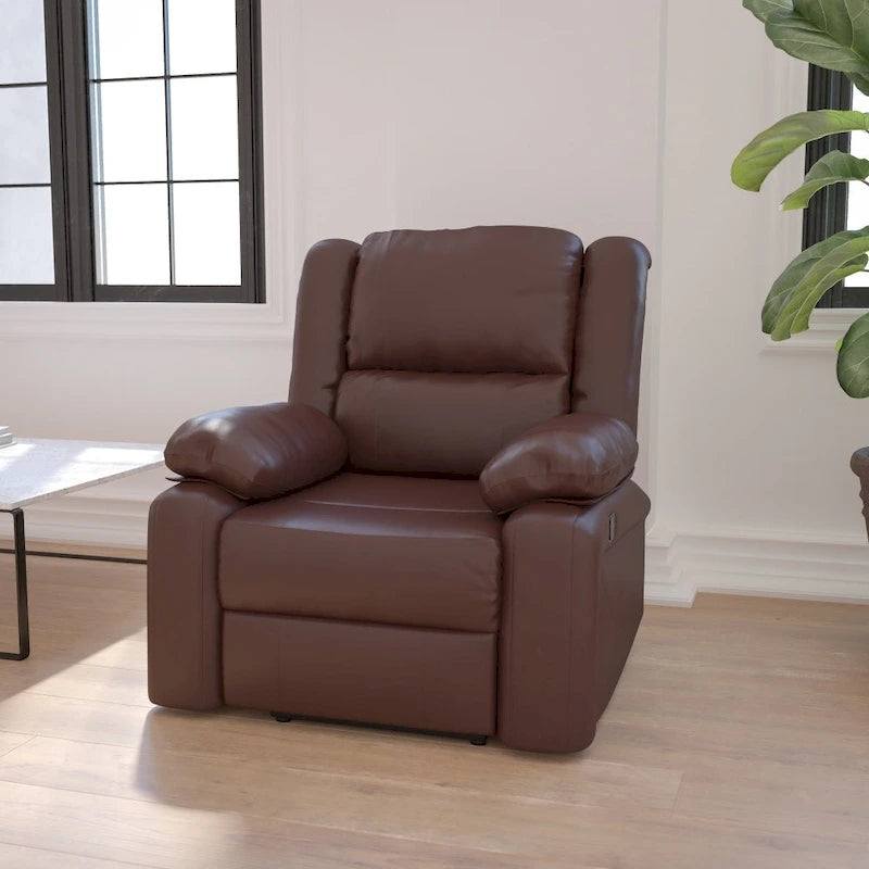 Fauteuil inclinable dossier microfibre