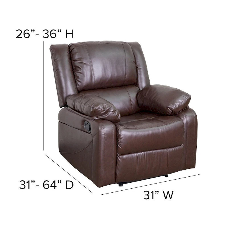 Fauteuil inclinable dossier microfibre