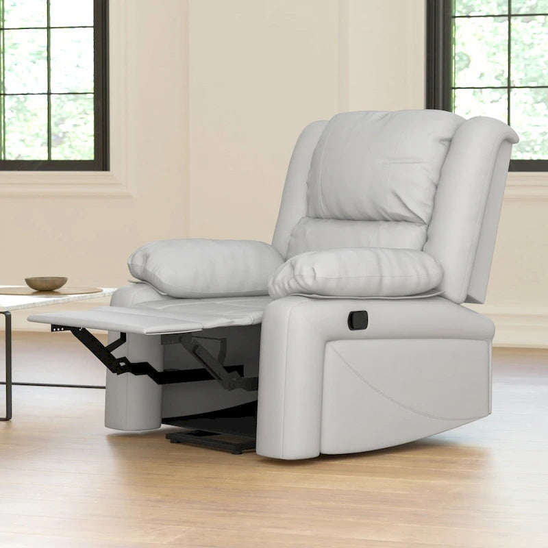 Fauteuil inclinable dossier microfibre