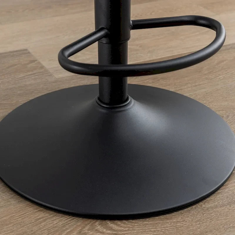 Lot de 2 tabourets de bar pivotants réglables