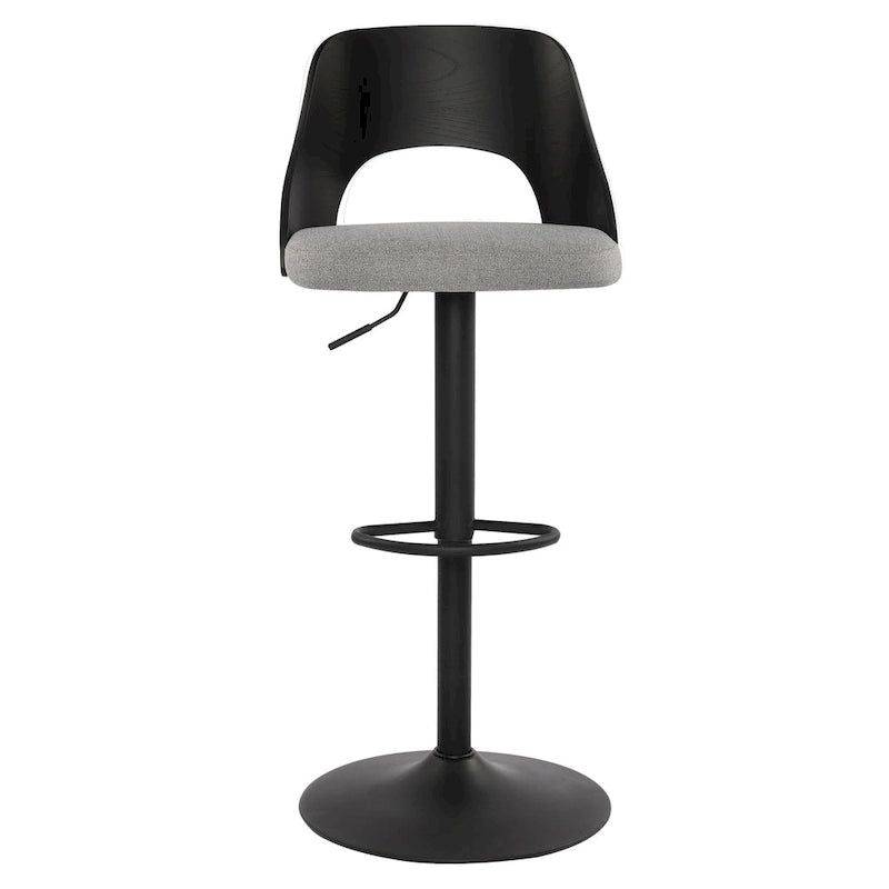 Lot de 2 tabourets de bar pivotants réglables