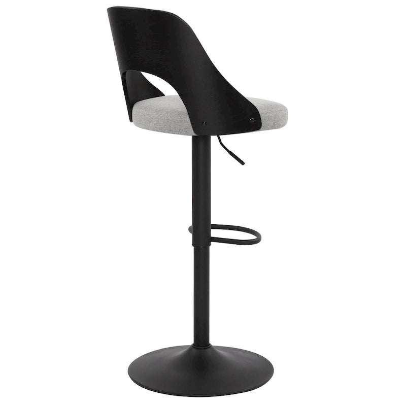 Lot de 2 tabourets de bar pivotants réglables