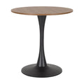 Table de bistrot ronde avec pied central
