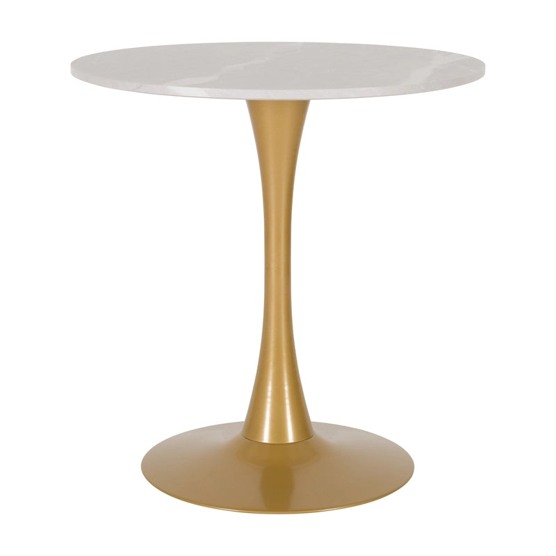 Table de bistrot ronde avec pied central