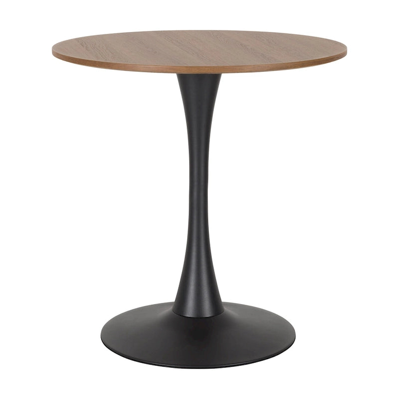 Table de bistrot ronde avec pied central