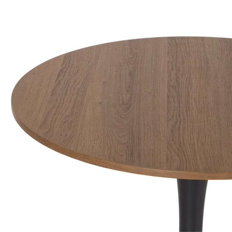 Table de bistrot ronde avec pied central