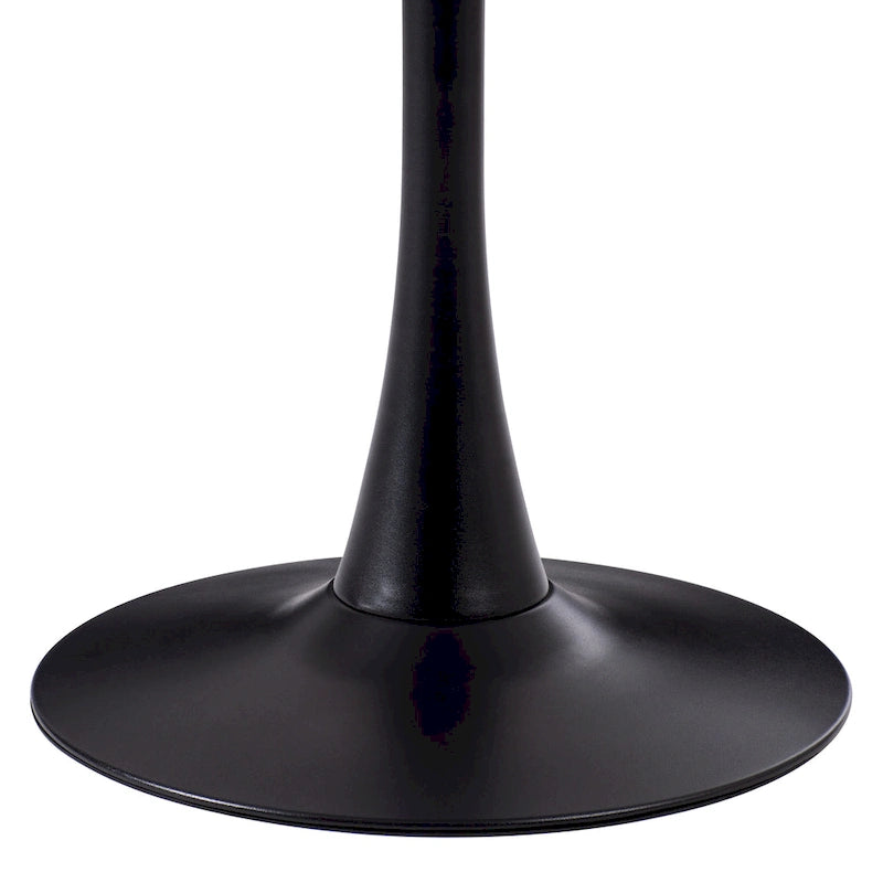 Table de bistrot ronde avec pied central