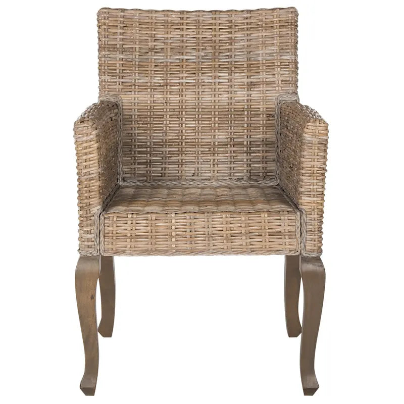 Chaise de salle à manger naturelle (Lot de 2)