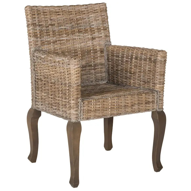 Chaise de salle à manger naturelle (Lot de 2)
