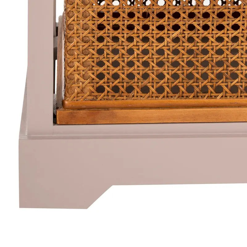 Meuble de rangement blanc à 4 tiroirs