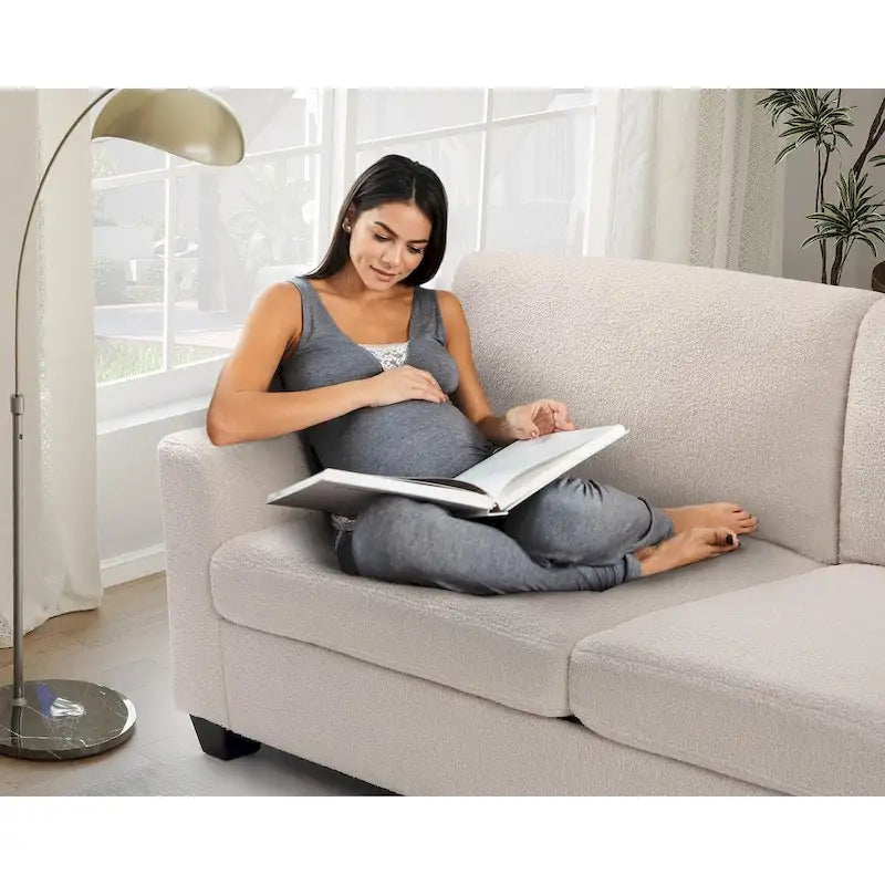 Causeuse surdimensionnée canapé moderne avec assise profonde
