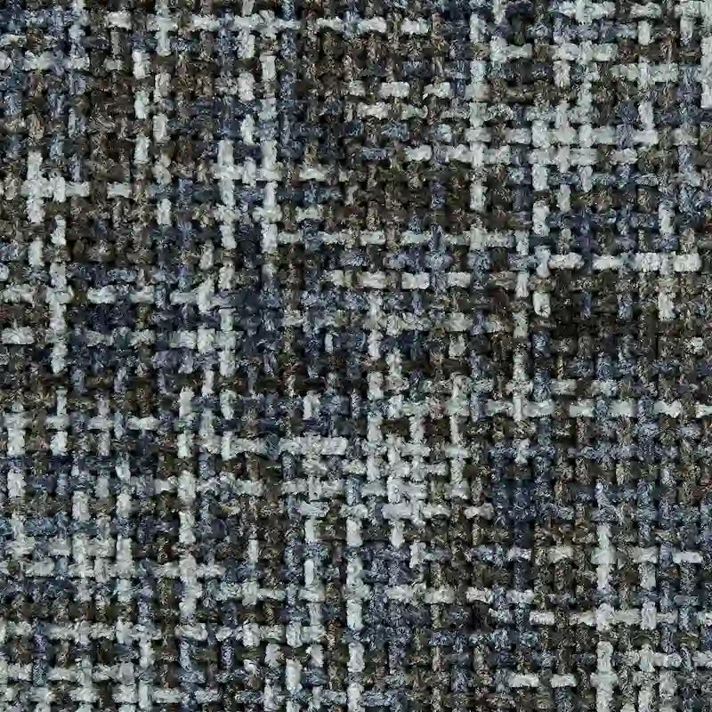 Chaise de salle à manger en tissu avec accoudoirs, (lot de 2)