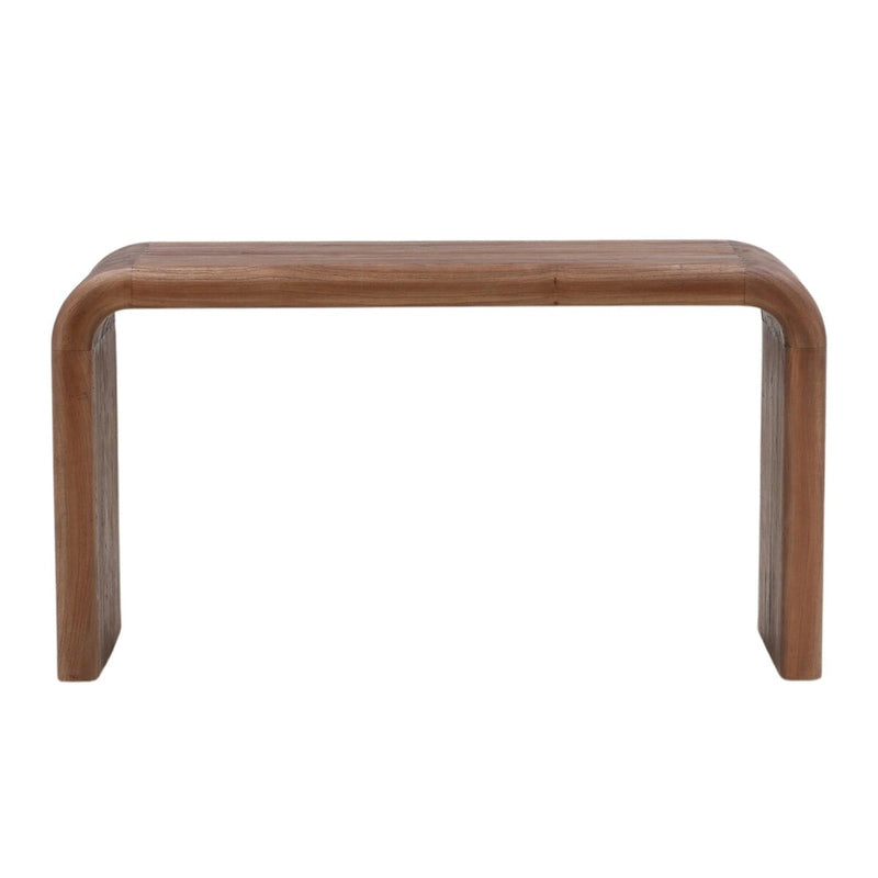 Bureau de 55 po de large, brun moyen