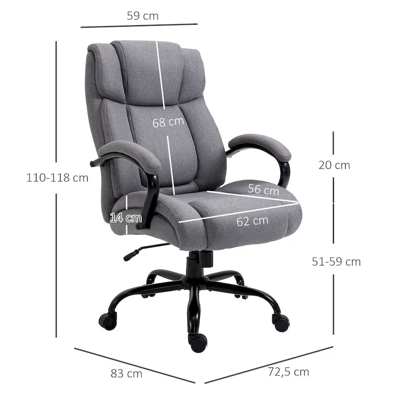 Chaise de bureau de direction haute