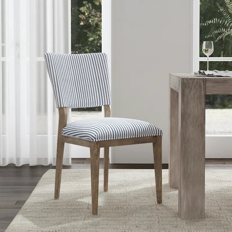 Chaise de salle à manger capitonnée