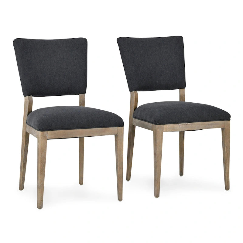 Chaise de salle à manger capitonnée