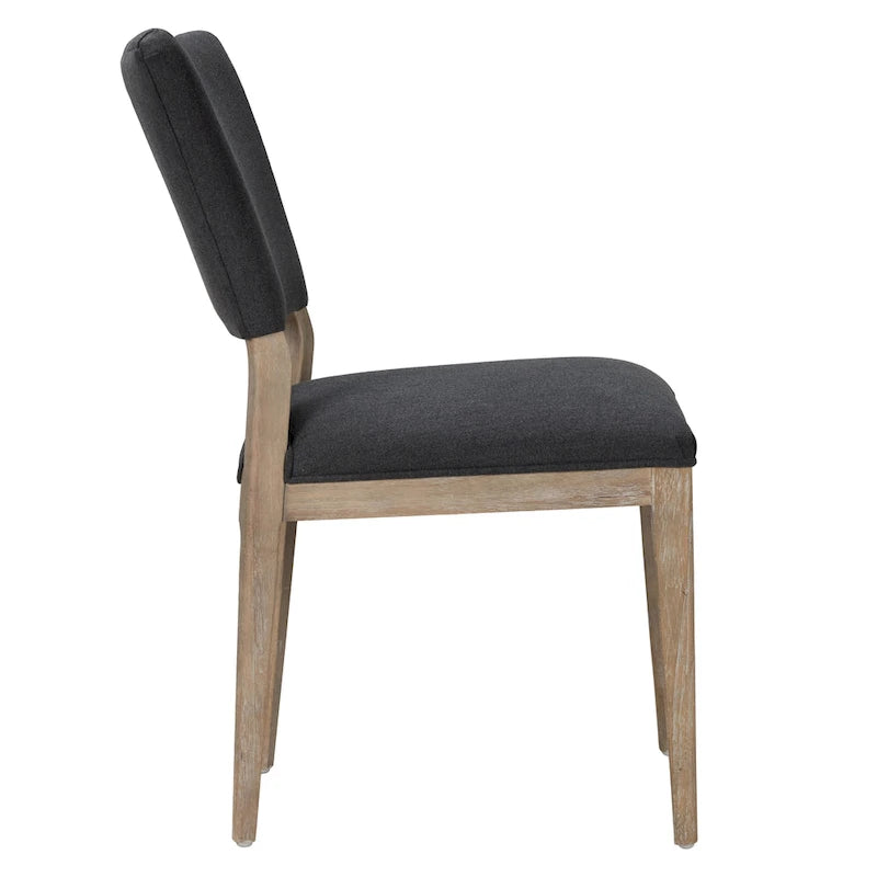 Chaise de salle à manger capitonnée