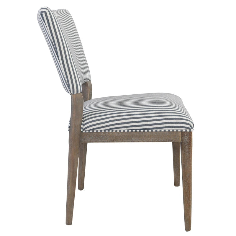 Chaise de salle à manger capitonnée