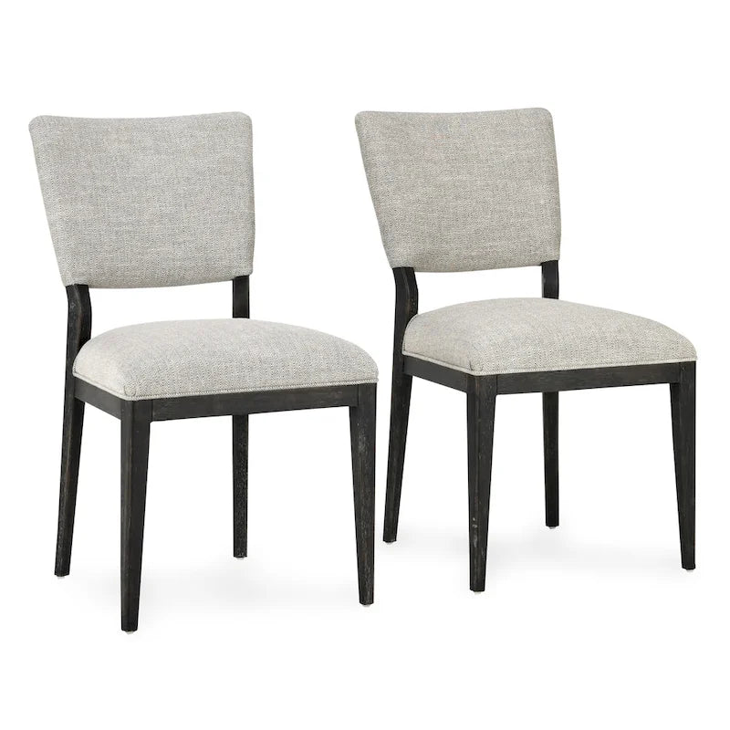 Chaise de salle à manger capitonnée