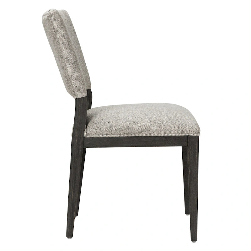 Chaise de salle à manger capitonnée