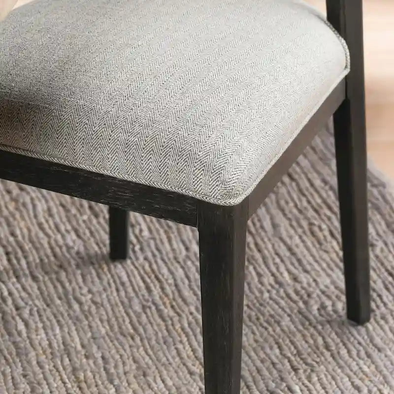 Chaise de salle à manger capitonnée