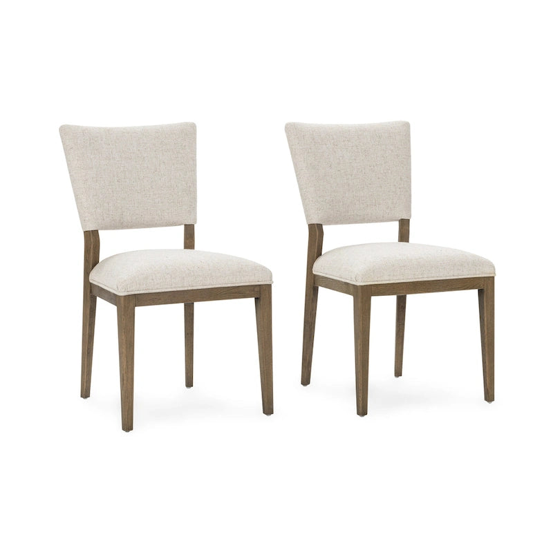Chaise de salle à manger capitonnée