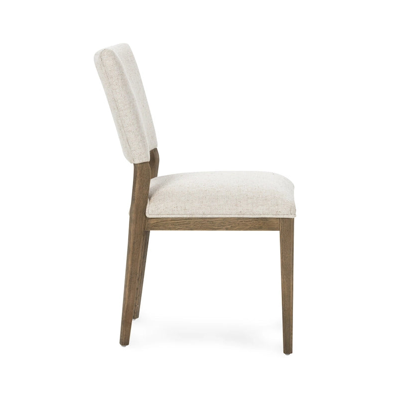Chaise de salle à manger capitonnée