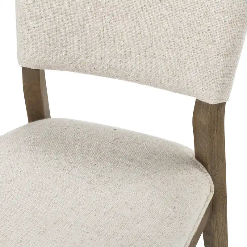 Chaise de salle à manger capitonnée