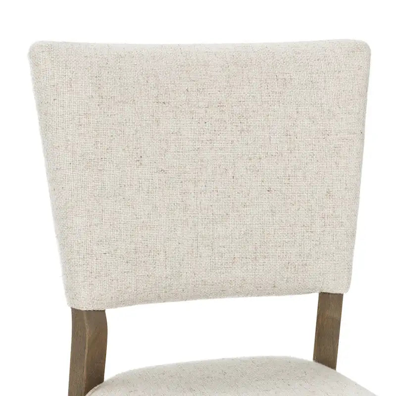 Chaise de salle à manger capitonnée